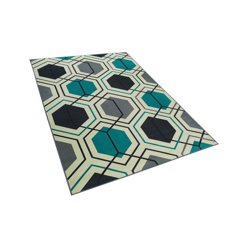 Dywan 140 x 200 cm wielokolorowy GIRESUN