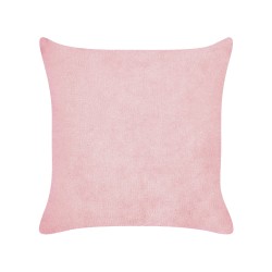 Zestaw 2 poduszek dekoracyjnych MILLET Sztruks 43 x 43 cm Różowy Wzór geometryczny