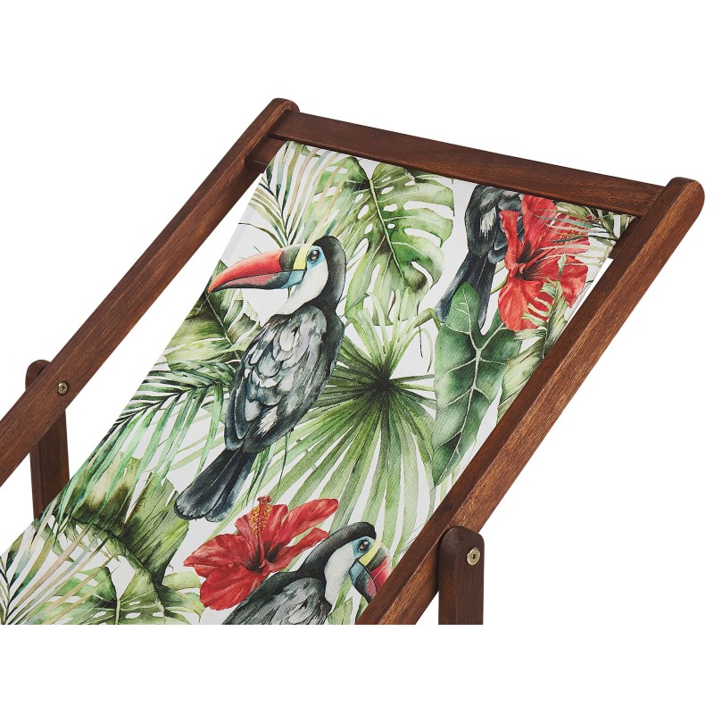 Zestaw 2 wymiennych tkanin do leżaków ogrodowych ANZIO/AVELLINO Kolorowy