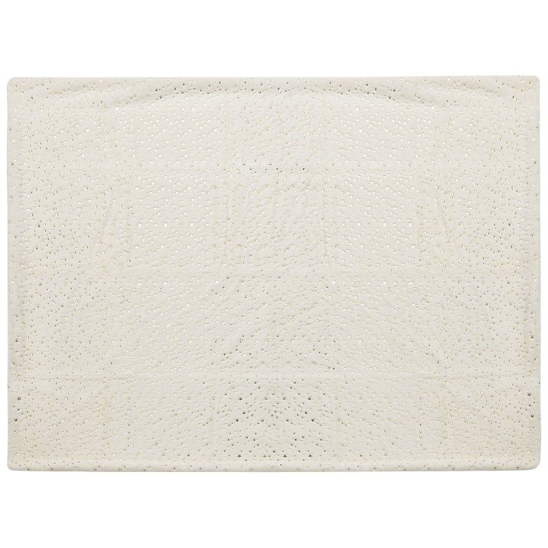 Koc ALAZEYA 130 x 180 cm Jasnobeżowy