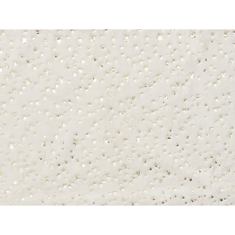 Koc ALAZEYA 130 x 180 cm Jasnobeżowy