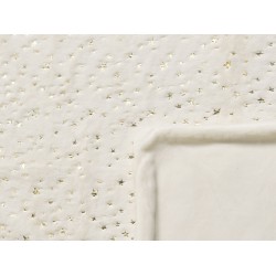 Koc ALAZEYA 130 x 180 cm Jasnobeżowy