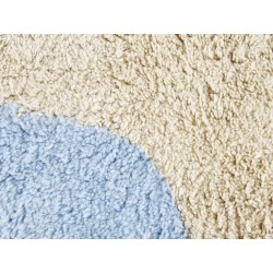 Zestaw 2 poduszek dekoracyjnych DAHLIA Bawełna 45 x 45 cm Kolorowy Wzór geometryczny