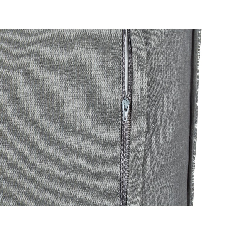 Zestaw 2 poduszek dekoracyjnych HOYA Bawełna 45 x 45 cm Szary Wzór geometryczny