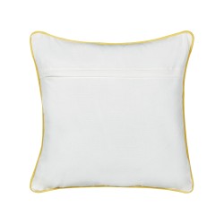 Zestaw 2 poduszek dekoracyjnych ARALES Bawełna 45 x 45 cm Jasnoszary Wzór zwierzęcy