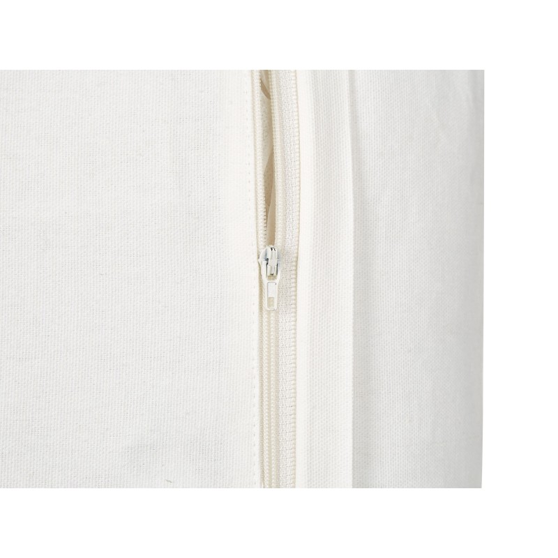 Zestaw 2 poduszek dekoracyjnych ARALES Bawełna 45 x 45 cm Jasnoszary Wzór zwierzęcy