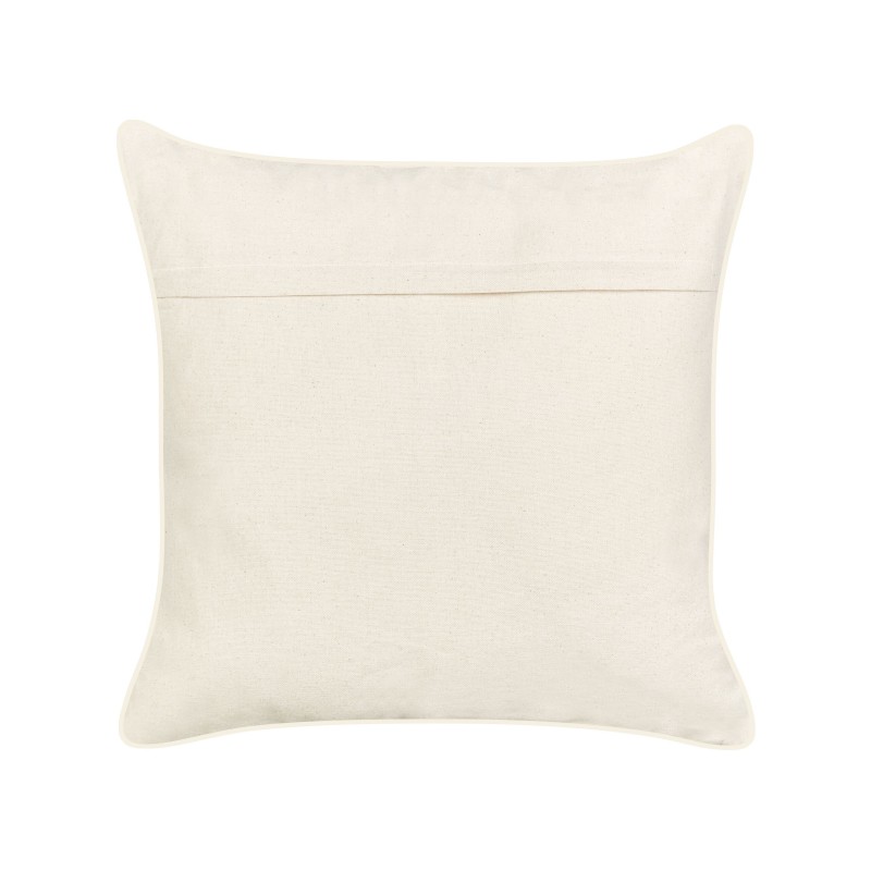 Poduszka dekoracyjna KELP Len 45 x 45 cm Beżowy Wzór zwierzęcy