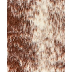 Dywan ze sztucznej skóry 150 x 200 cm brązowy ZEIL