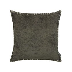 Zestaw 2 poduszek dekoracyjnych MELUR 45 x 45 cm Szary Jednolity