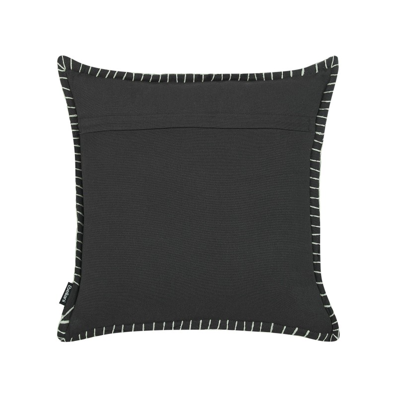 Zestaw 2 poduszek dekoracyjnych MELUR 45 x 45 cm Szary Jednolity