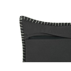 Zestaw 2 poduszek dekoracyjnych MELUR 45 x 45 cm Szary Jednolity