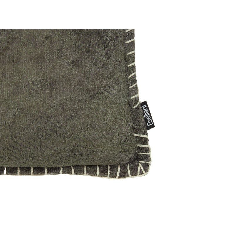 Zestaw 2 poduszek dekoracyjnych MELUR 45 x 45 cm Szary Jednolity