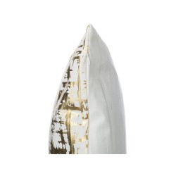 Zestaw 2 poduszek dekoracyjnych GARDENIA Bawełna 45 x 45 cm Złoty Wzór abstrakcyjny