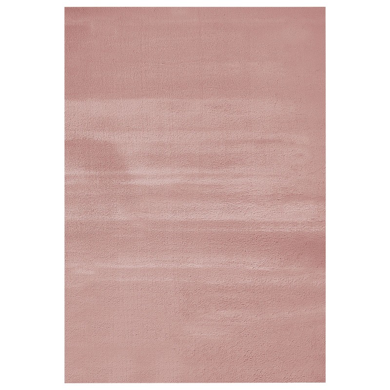 Dywan sztuczne futro królika 160 x 230 cm różowy MIRPUR