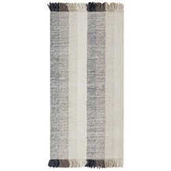 Dywan wełniany 80 x 150 cm złamana biel EMIRLER