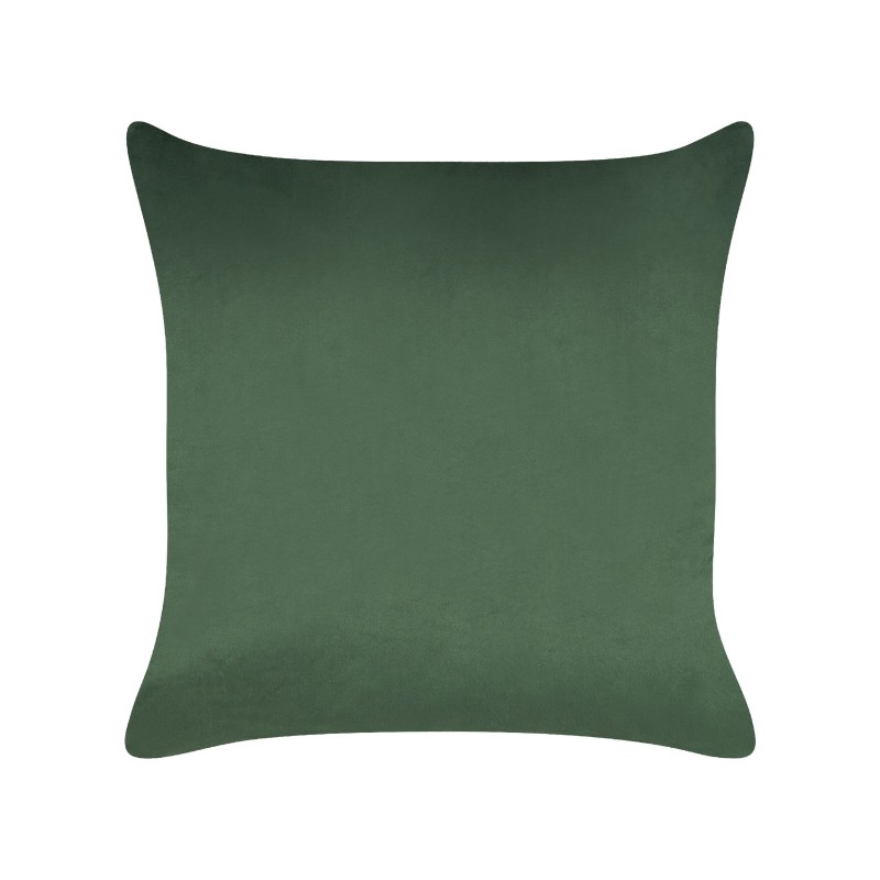 Zestaw 2 poduszek dekoracyjnych GOLDSPRUCE Welur 45 x 45 cm Zielony Wzór świąteczny