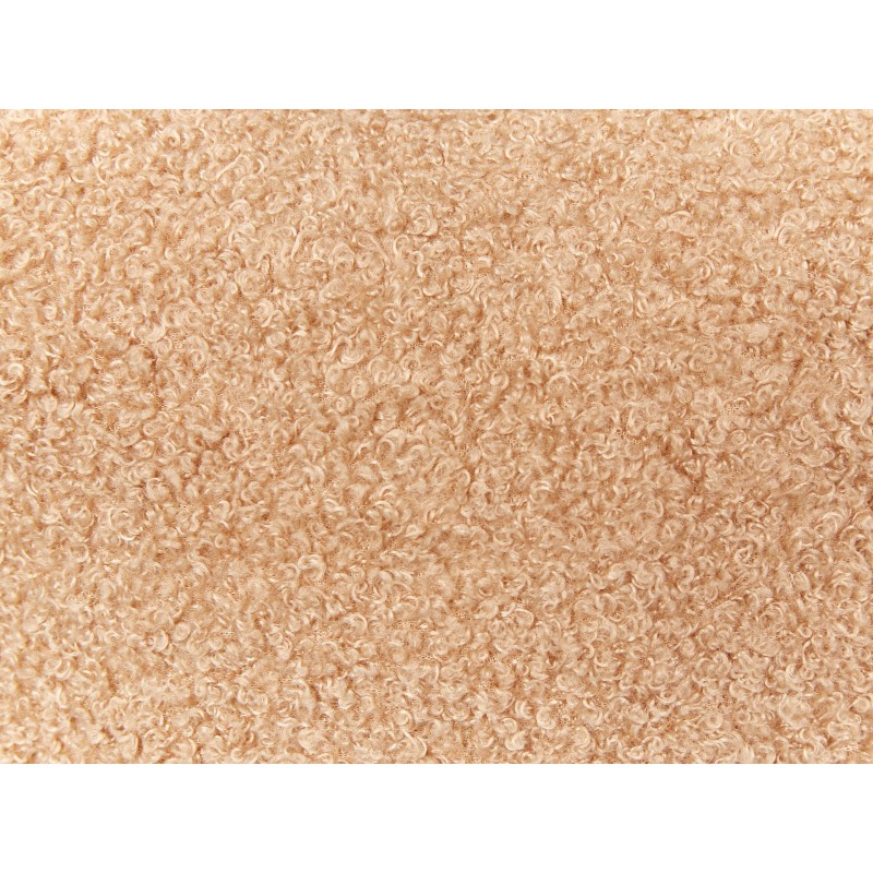 Zestaw 2 poduszek dekoracyjnych GLADIOLUS Boucle 172 x 14 cm Jasnobrązowy Jednolity