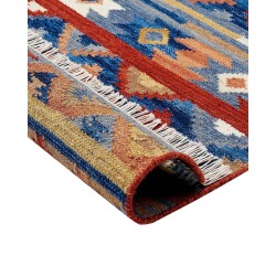 Dywan wełniany kilim 200 x 300 cm wielokolorowy NORAKERT