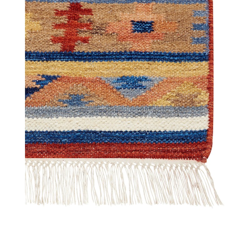 Dywan wełniany kilim 200 x 300 cm wielokolorowy NORAKERT