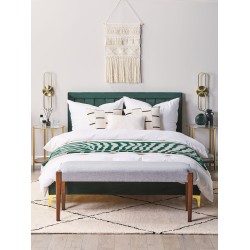 Poduszka dekoracyjna ABIES Bawełna 45 x 45 cm Beżowy W paski