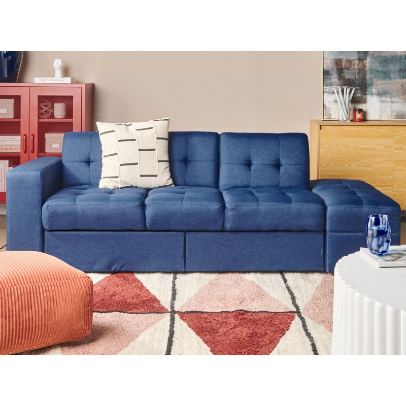 Poduszka dekoracyjna ABIES Bawełna 45 x 45 cm Beżowy W paski