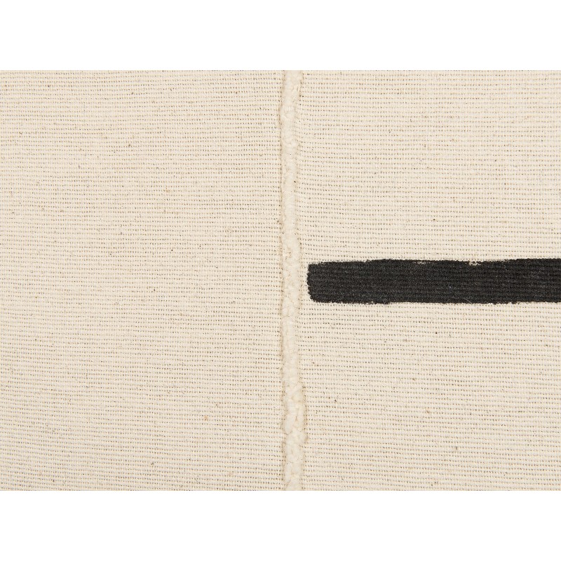 Poduszka dekoracyjna ABIES Bawełna 45 x 45 cm Beżowy W paski