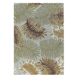Dywan wełniany z motywem roślinnym 140 x 200 cm VIZE