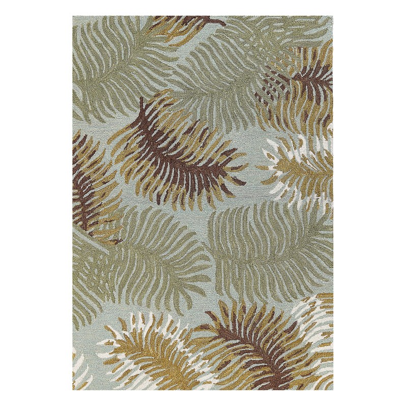 Dywan wełniany z motywem roślinnym 140 x 200 cm VIZE