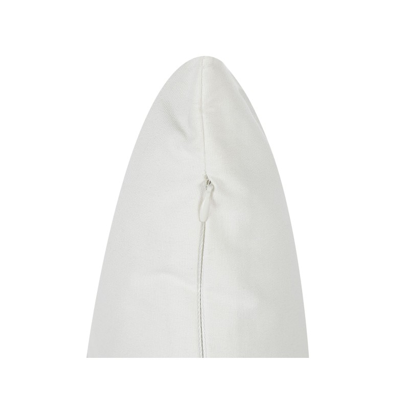 Zestaw 2 poduszek dekoracyjnych MEADOWFOAM Bawełna 45 x 45 cm Biały Wzór abstrakcyjny