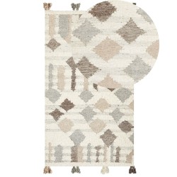 Dywan wełniany kilim 80 x 150 cm wielokolorowy KAGHTSRASHEN