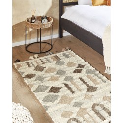 Dywan wełniany kilim 80 x 150 cm wielokolorowy KAGHTSRASHEN