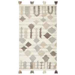 Dywan wełniany kilim 80 x 150 cm wielokolorowy KAGHTSRASHEN