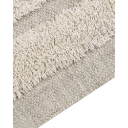 Dywan bawełniany 80 x 150 cm beżowy HAKKARI