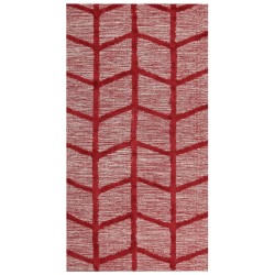 Dywan bawełniany 80 x 150 cm czerwony SIVAS