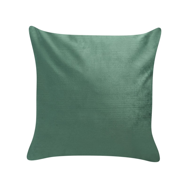 Zestaw 2 poduszek dekoracyjnych TALINUM Welur 45 x 45 cm Szmaragdowy Wzór zwierzęcy