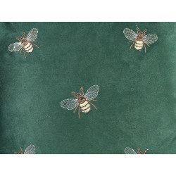 Zestaw 2 poduszek dekoracyjnych TALINUM Welur 45 x 45 cm Szmaragdowy Wzór zwierzęcy