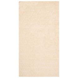 Dywan sztuczne futro królika 80 x 150 cm beżowy THATTA