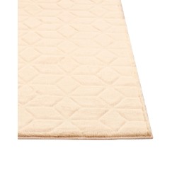 Dywan sztuczne futro królika 80 x 150 cm beżowy THATTA