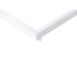 Stolik ogrodowy MESSINA 60 cm 35 cm Biały