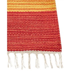 Dywan bawełniany kilim 140 x 200 cm wielokolorowy KAMARIS