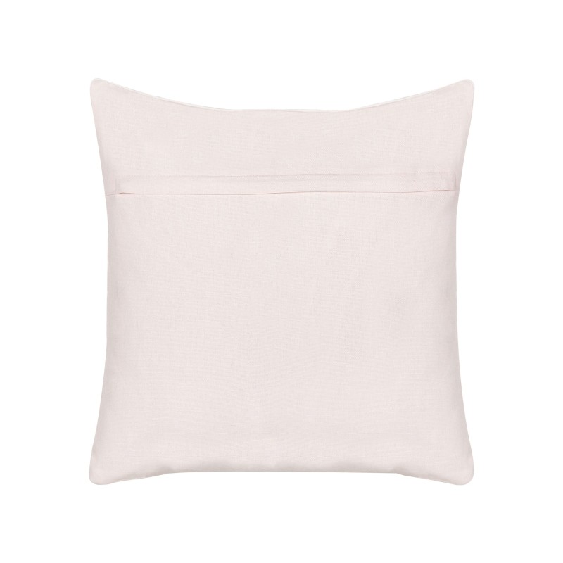 Zestaw 2 poduszek dekoracyjnych EXACUM Welur 45 x 45 cm Biały Wzór świąteczny