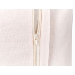 Zestaw 2 poduszek dekoracyjnych EXACUM Welur 45 x 45 cm Biały Wzór świąteczny