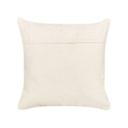 Zestaw 2 poduszek dekoracyjnych KELP Len 45 x 45 cm Beżowy Wzór zwierzęcy