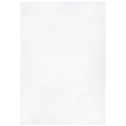 Dywan sztuczne futro królika 160 x 230 cm biały THATTA