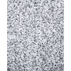 Dywan shaggy 200 x 200 cm szary melanż DEMRE