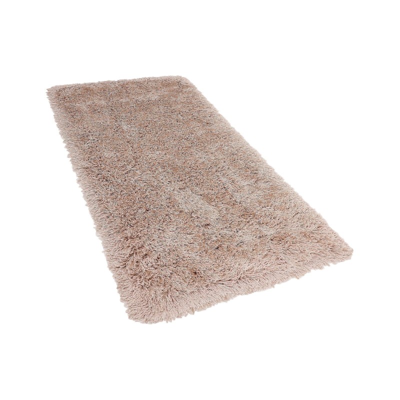 Dywan shaggy 80 x 150 cm beżowy CIDE