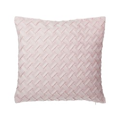 Zestaw 2 poduszek dekoracyjnych TITHONIA 45 x 45 cm Różowy Wzór zygzak