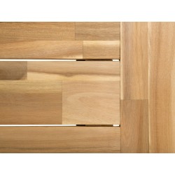 Ławka ogrodowa SCANIA 140 cm Drewno akacjowe Czarny