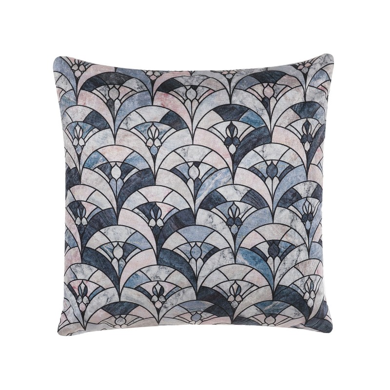 Zestaw 2 poduszek dekoracyjnych KOODAL 45 x 45 cm Kolorowy Wzór geometryczny