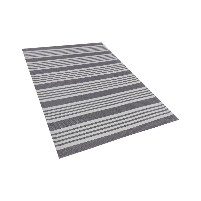 Dywan zewnętrzny 120 x 180 cm szary DELHI